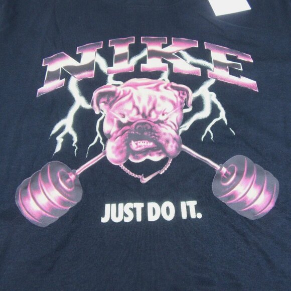 Nike Fitness Graphic T-Shirt Mens Size Large Black TEE NEW - Picture 5 of 11